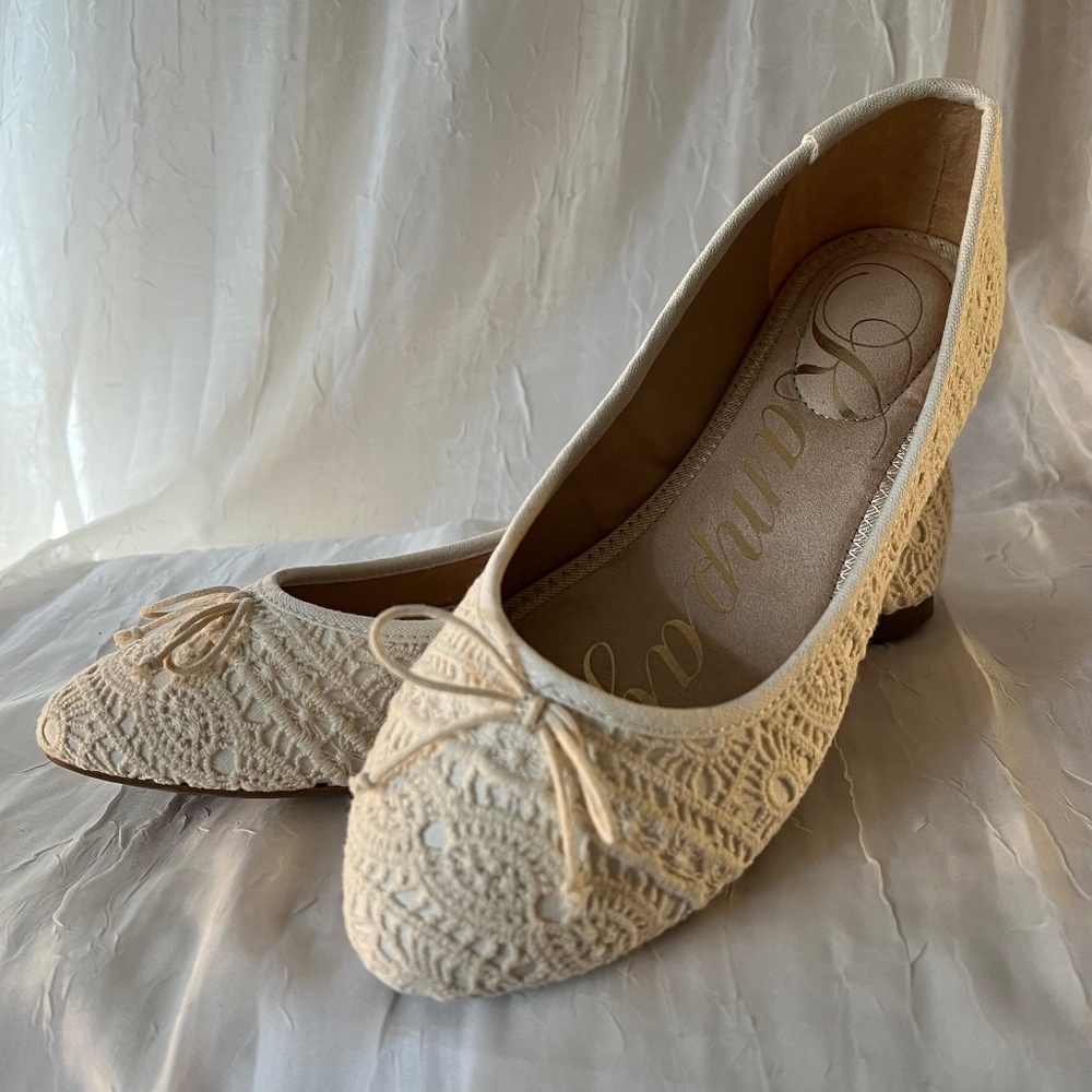 RAMPAGE RAM-BALLEY Natural Crochet Flat
